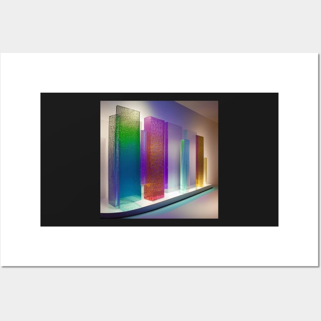 Glass Panels Display Wall Art by ArtistsQuest